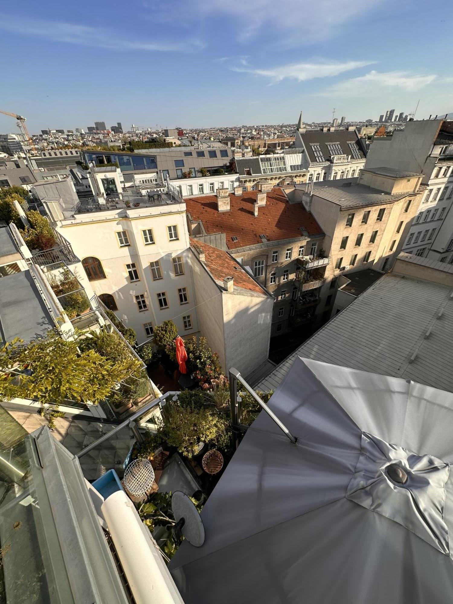City-penthouse Mit 4 Terassen Und Whirlpool Apartment Wien
